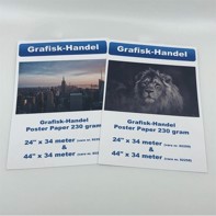 Spara pengar på dina utskrifter med Grafisk-Handels nya papper!